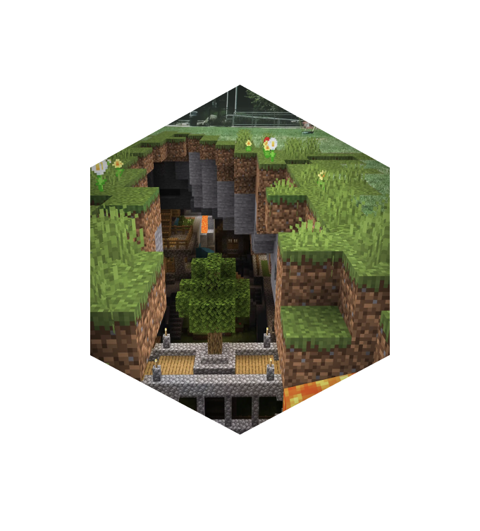 Illustration of Minecraft